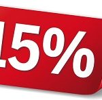 15% rabatt på lotto